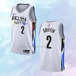 NO 2 Blake Griffin Camiseta Brooklyn Nets Ciudad Blanco 2022-23