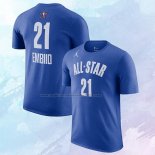 Camiseta Manga Corta All Star 2023 Joel Embiid Azul