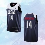 Khris Middleton Camiseta USA 2019 FIBA Basketball World Cup Azul