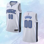 NO 00 Aaron Gordon Camiseta Orlando Magic Association Blanco 2019-20