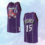 NO 15 Vince Carter Camiseta Mitchell & Ness Toronto Raptors Violeta
