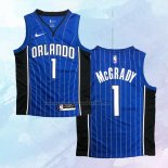 NO 1 Tracy McGrady Camiseta Orlando Magic Association Azul