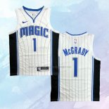 NO 1 Tracy McGrady Camiseta Orlando Magic Association Blanco