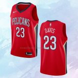 NO 23 Anthony Davis Camiseta New Orleans Pelicans Statement Rojo