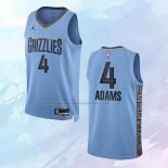 NO 4 Steven Adams Camiseta Memphis Grizzlies Statement Azul 2022-23