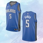NO 5 Mohamed Bamba Camiseta Orlando Magic Icon Azul