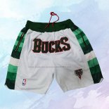 Pantalone Milwaukee Bucks Blanco