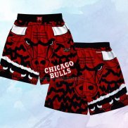Pantalone Mitchell & Ness Chicago Bulls Rojo Negro
