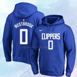 Sudaderas con Capucha Los Angeles Clippers Russell Westbrook Icon Azul