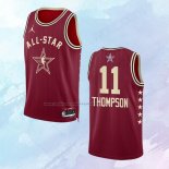 Camiseta All Star 2024 Golden State Warriors Klay Thompson NO 11 Rojo
