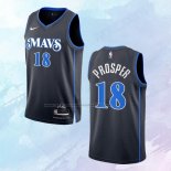 Camiseta Dallas Mavericks Olivier-Maxence Prosper NO 18 Ciudad 2023-24 Azul
