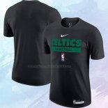 Camiseta Manga Corta Boston Celtics Practice Performance 2022-23 Negro
