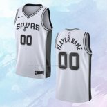 Camiseta San Antonio Spurs Personalizada Association Blanco 2020-21