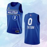 NO 0 Jayson Tatum Camiseta Boston Celtics All Star 2021 Azul