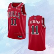 NO 11 Demar Derozan Camiseta Chicago Bulls Icon Rojo 2021-22