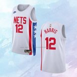 NO 12 Joe Harris Camiseta Brooklyn Nets Classic Blanco 2022-23