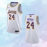 NO 24 Kobe Bryant Camiseta Los Angeles Lakers Association Blanco2 2018-19
