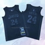 NO 24 Kobe Bryant Camiseta Los Angeles Lakers MVP Negro