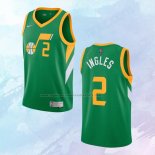 NO 2 Joe Ingles Camiseta Utah Jazz Earned Verde 2020-21