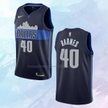 NO 40 Harrison Barnes Camiseta Dallas Mavericks Statement Azul