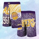 Pantalone Mitchell & Ness Los Angeles Lakers Violeta 1960