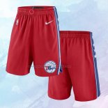 Pantalone Philadelphia 76ers Rojo 2017-18
