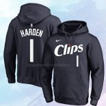 Sudaderas con Capucha Los Angeles Clippers James Harden Ciudad 2023-24 Azul