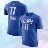 Camiseta Manga Corta All Star 2023 Luka Doncic Azul