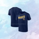 Camiseta Manga Corta Denver Nuggets 2023 NBA Finals Skip Pass Azul