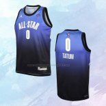 Camiseta Nino All Star 2023 Boston Celtics Jayson Tatum NO 0 Azul