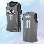 NO 11 Kyrie Irving Camiseta Brooklyn Nets Statement Gris 2020