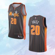 NO 20 Markelle Fultz Camiseta Orlando Magic Ciudad Marron 2021-22