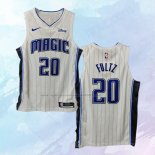 NO 20 Markelle Fultz Camiseta Orlando Magic Icon Autentico Blanco 2019-20