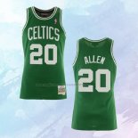 NO 20 Ray Allen Camiseta Mitchell & Ness Boston Celtics Verde 1996-97