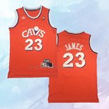 NO 23 LeBron James Camiseta Cleveland Cavaliers Retro Naranja