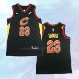 NO 23 LeBron James Camiseta Cleveland Cavaliers Retro Negro