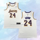 NO 24 Kobe Bryant Camiseta Los Angeles Lakers Association Blanco 2018-19