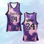 NO 24 Kobe Bryant Camiseta Los Angeles Lakers Fashion Royalty Violeta