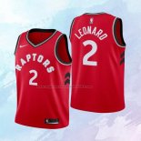 NO 2 Kawhi Leonard Camiseta Nino Toronto Raptors Icon Rojo 2018