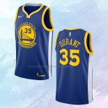 NO 35 Kevin Durant Camiseta Golden State Warriors Icon Azul