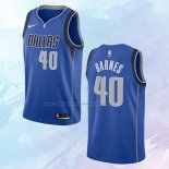 NO 40 Harrison Barnes Camiseta Dallas Mavericks Icon Azul
