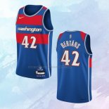 NO 42 Davis Bertans Camiseta Washington Wizards Ciudad Azul 2021-22