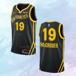 Camiseta Golden State Warriors Rodney Mcgruder NO 19 Ciudad 2023-24 Negro
