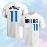 Camiseta Manga Corta Dallas Mavericks Kyrie Irving Association Blanco