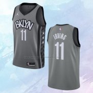 NO 11 Kyrie Irving Camiseta Brooklyn Nets Statement Gris 2020-21