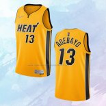 NO 13 Bam Adebayo Camiseta Miami Heat Earned Oro 2020-21