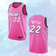 NO 22 Jimmy Butler Camiseta Miami Heat Earned Rosa 2019