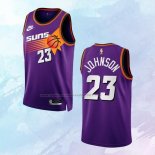 NO 23 Cameron Johnson Camiseta Phoenix Suns Classic Violeta 2022-23