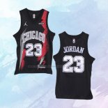 NO 23 Michael Jordan Camiseta Chicago Bulls Fashion Royalty Negro