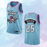 NO 25 Chris Boucher Camiseta Toronto Raptors Ciudad Rosa Azul 2020-21